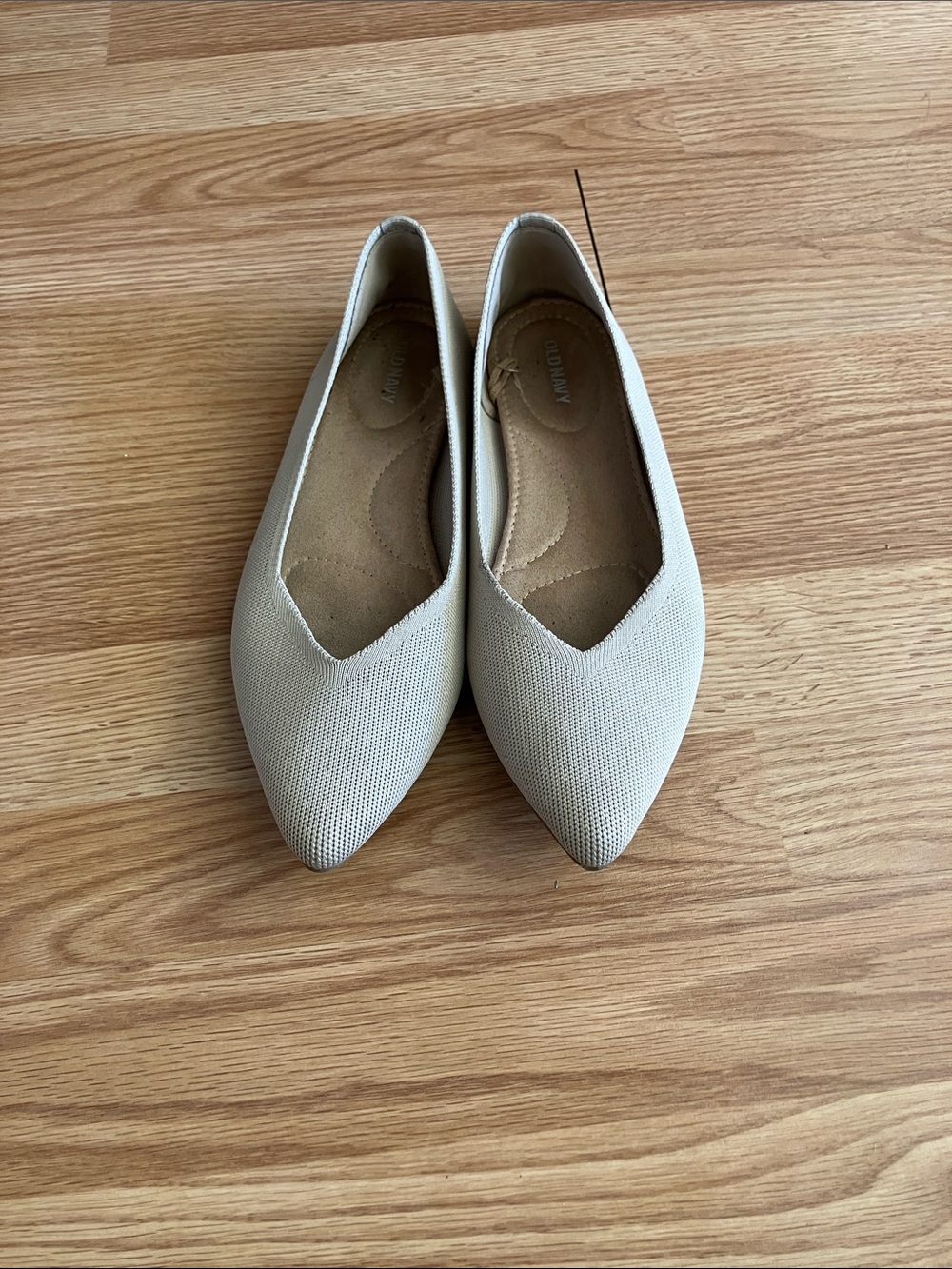 Old navy knit tan flats